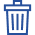 Icon of a trash can
